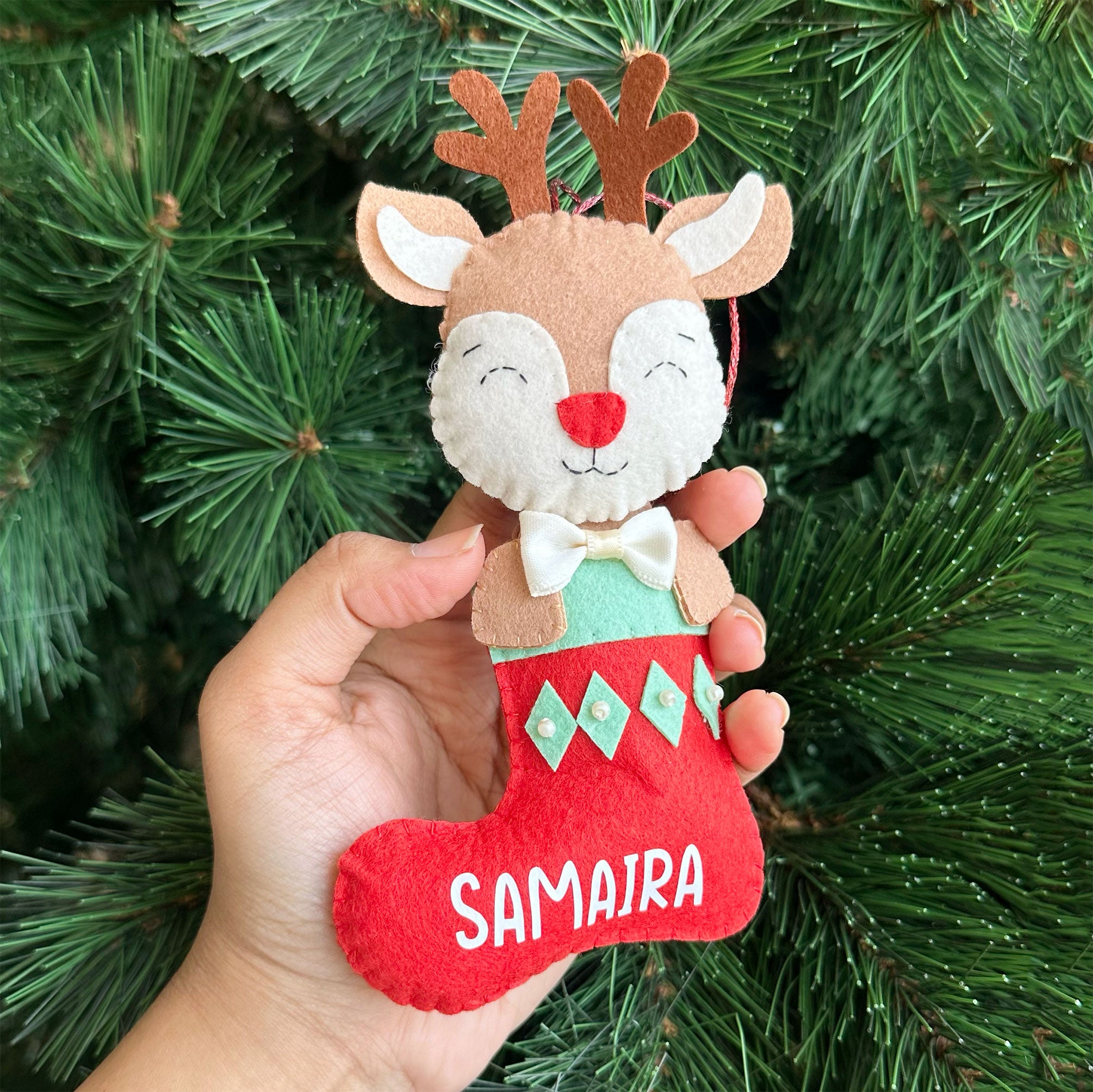 Personalised Felt Ornament
