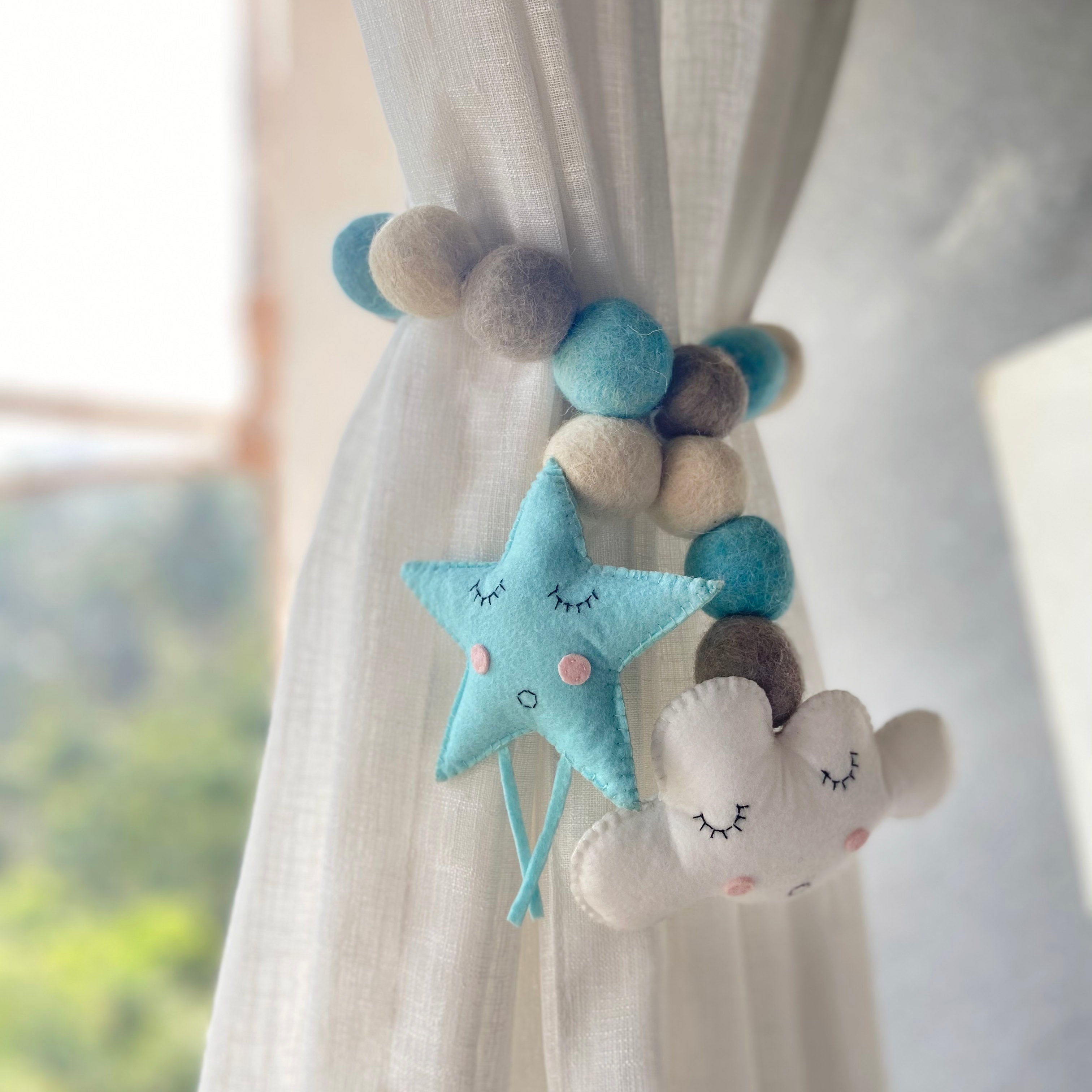 Curtain Tie Pair