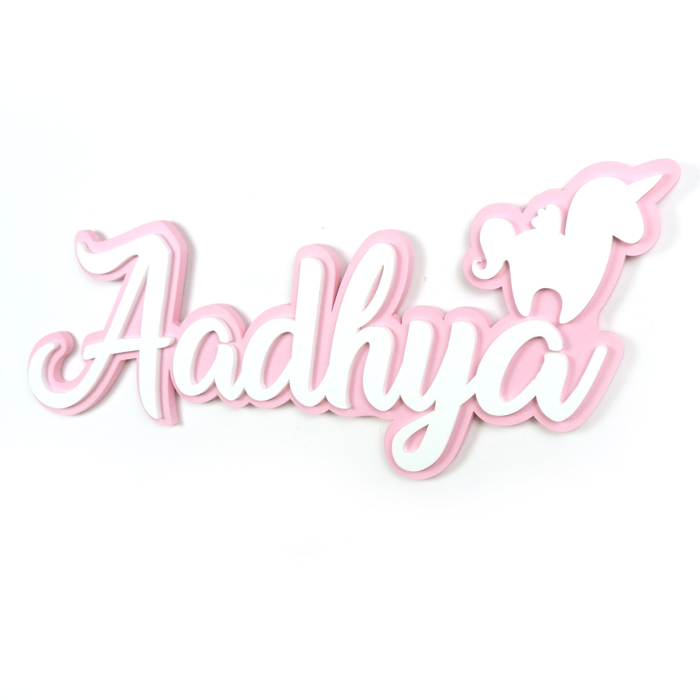 Personalised 3D Acrylic Name Plate
