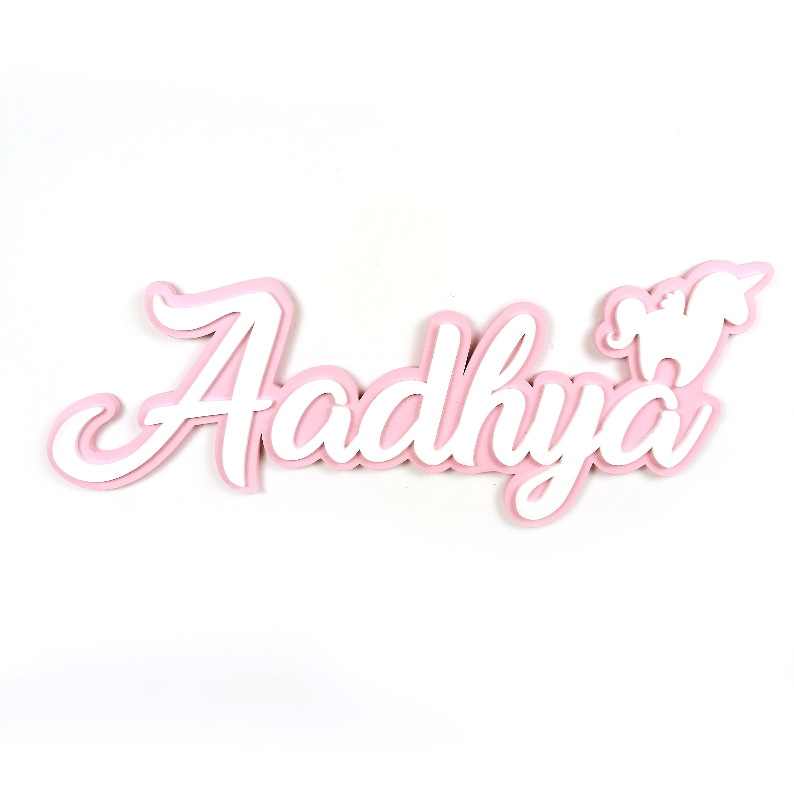Personalised 3D Acrylic Name Plate