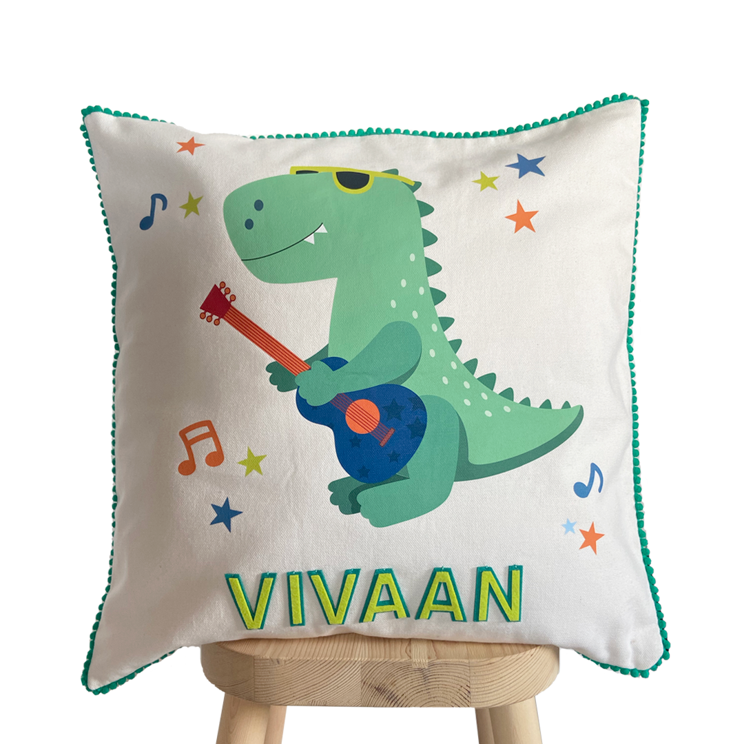 Throw Cushion - Little Dino