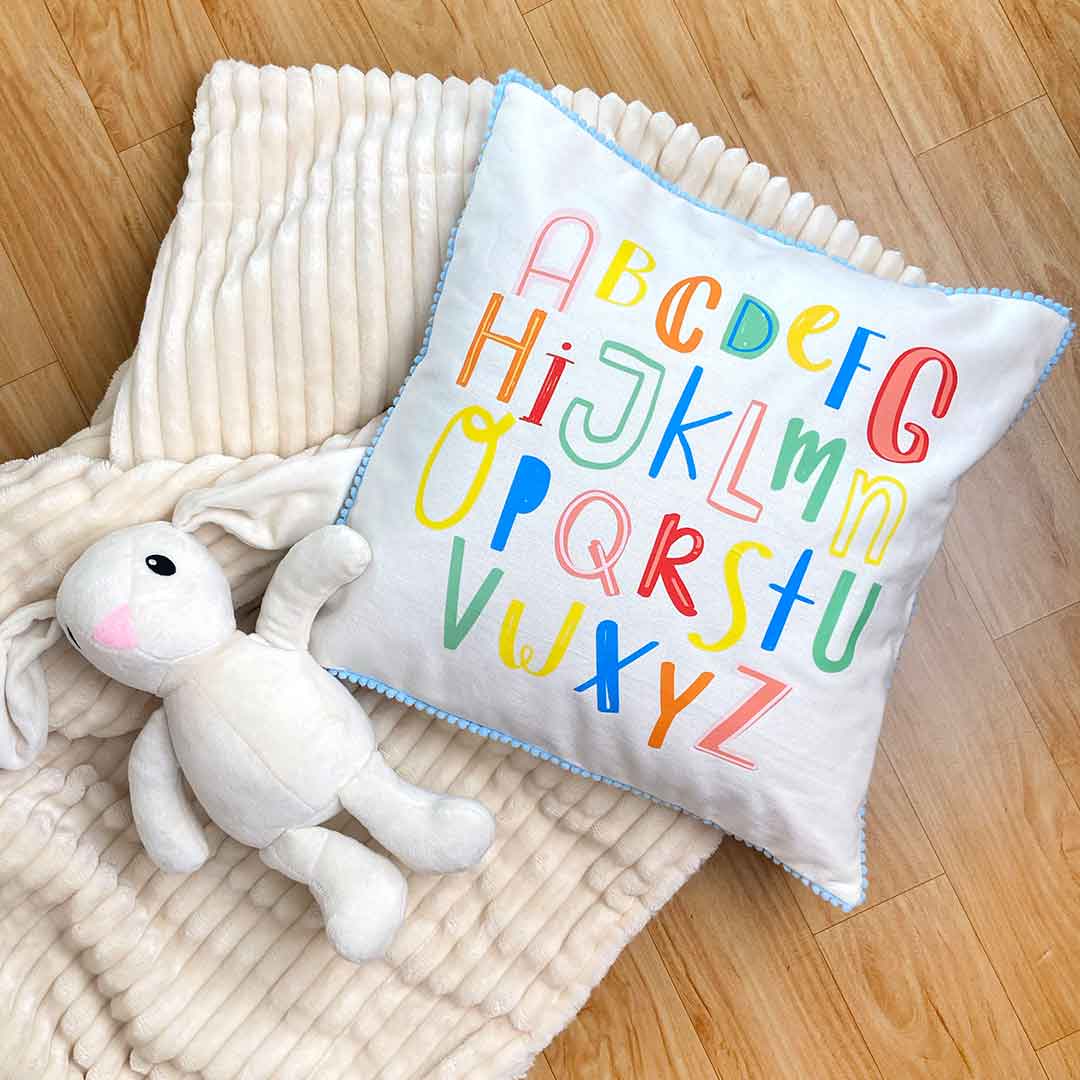 Throw Cushion - A to Z Alphabets