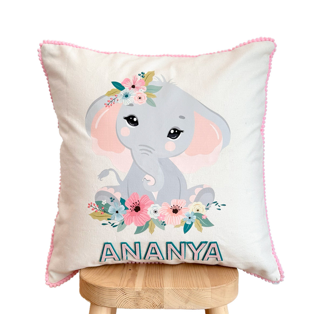 Throw Cushion - Little Elephant