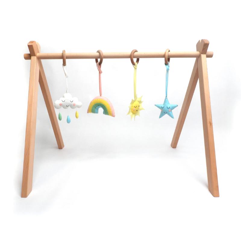 Baby Nursery Play Gym - Rainbow Skies