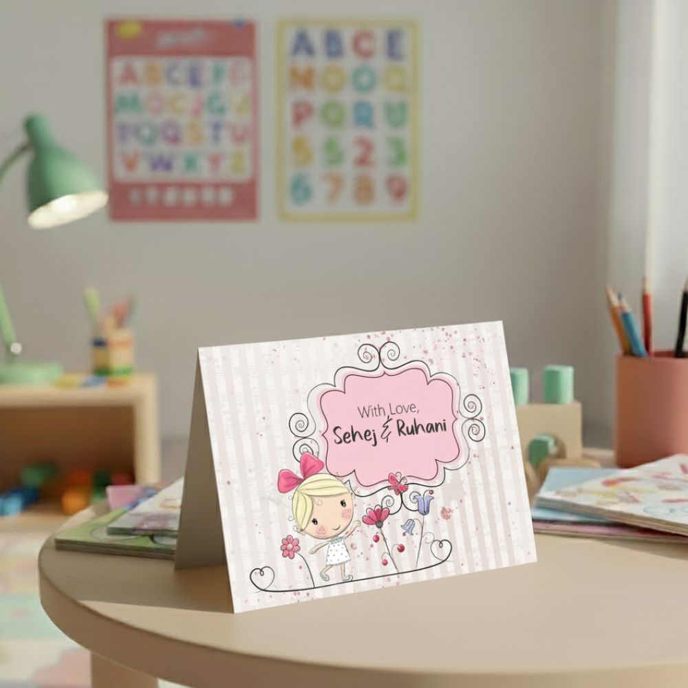 Personalised Gift Notecard