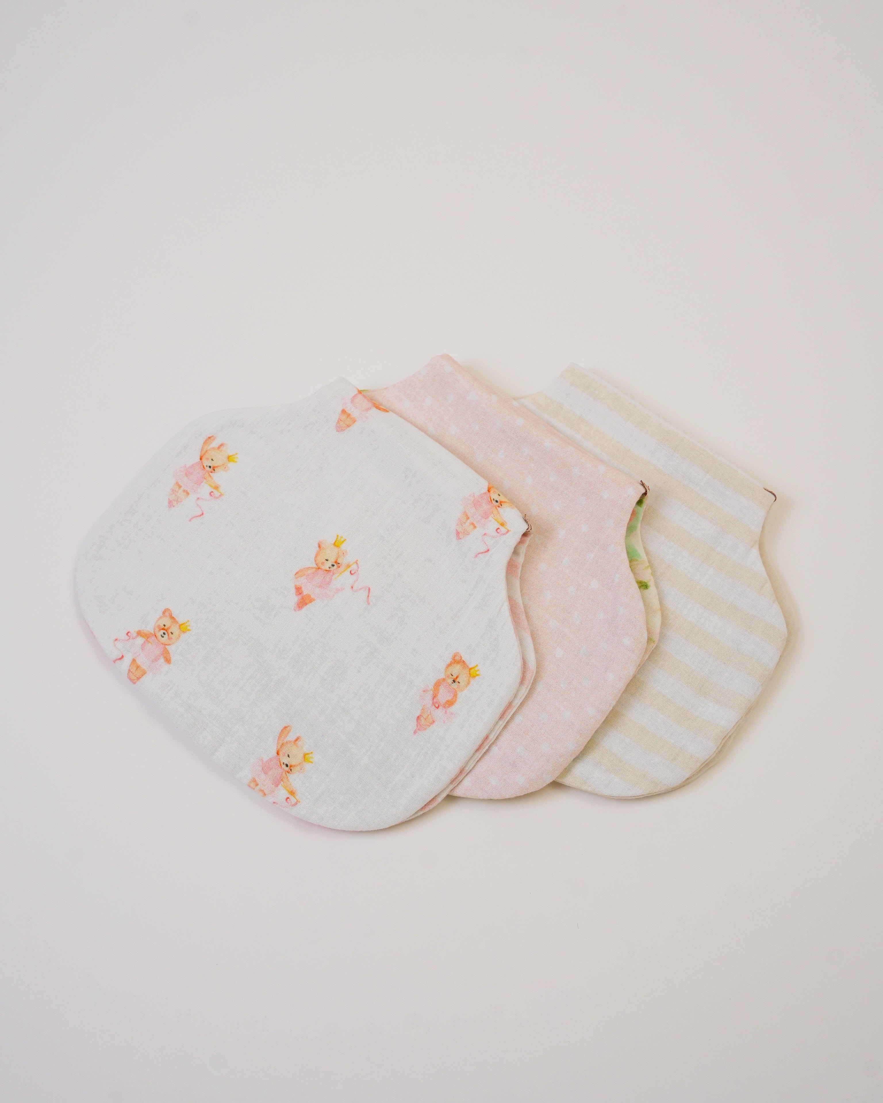 Set of 3 Bibs