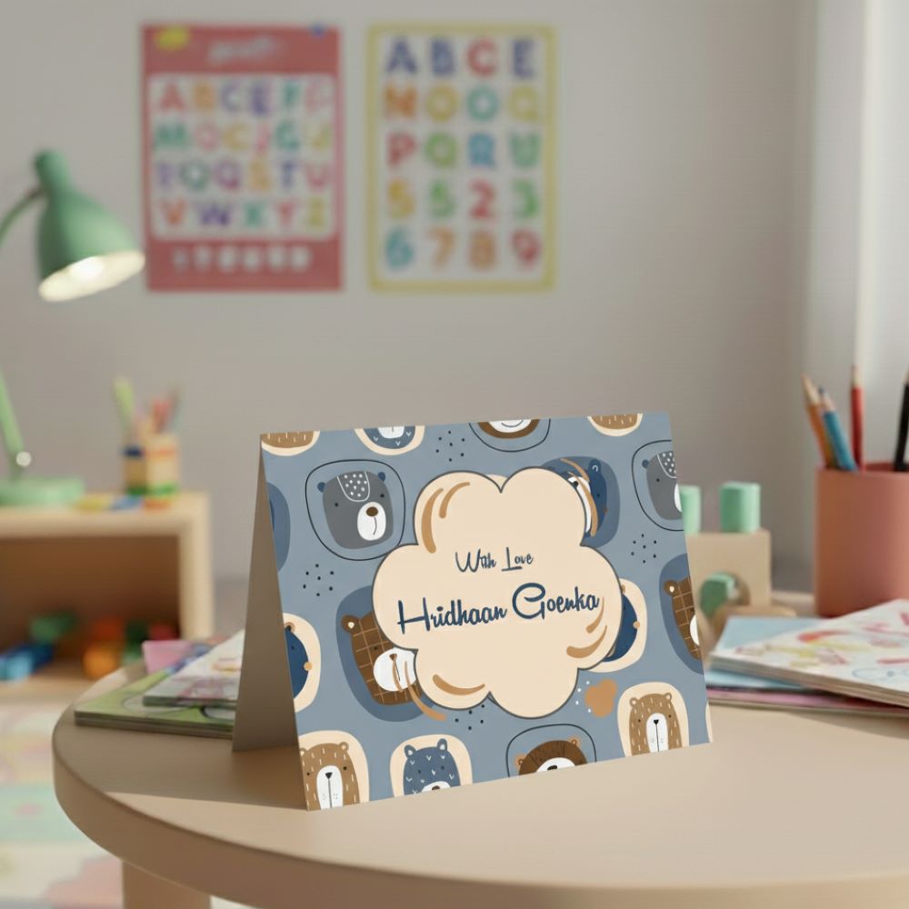 Personalised Gift Notecard