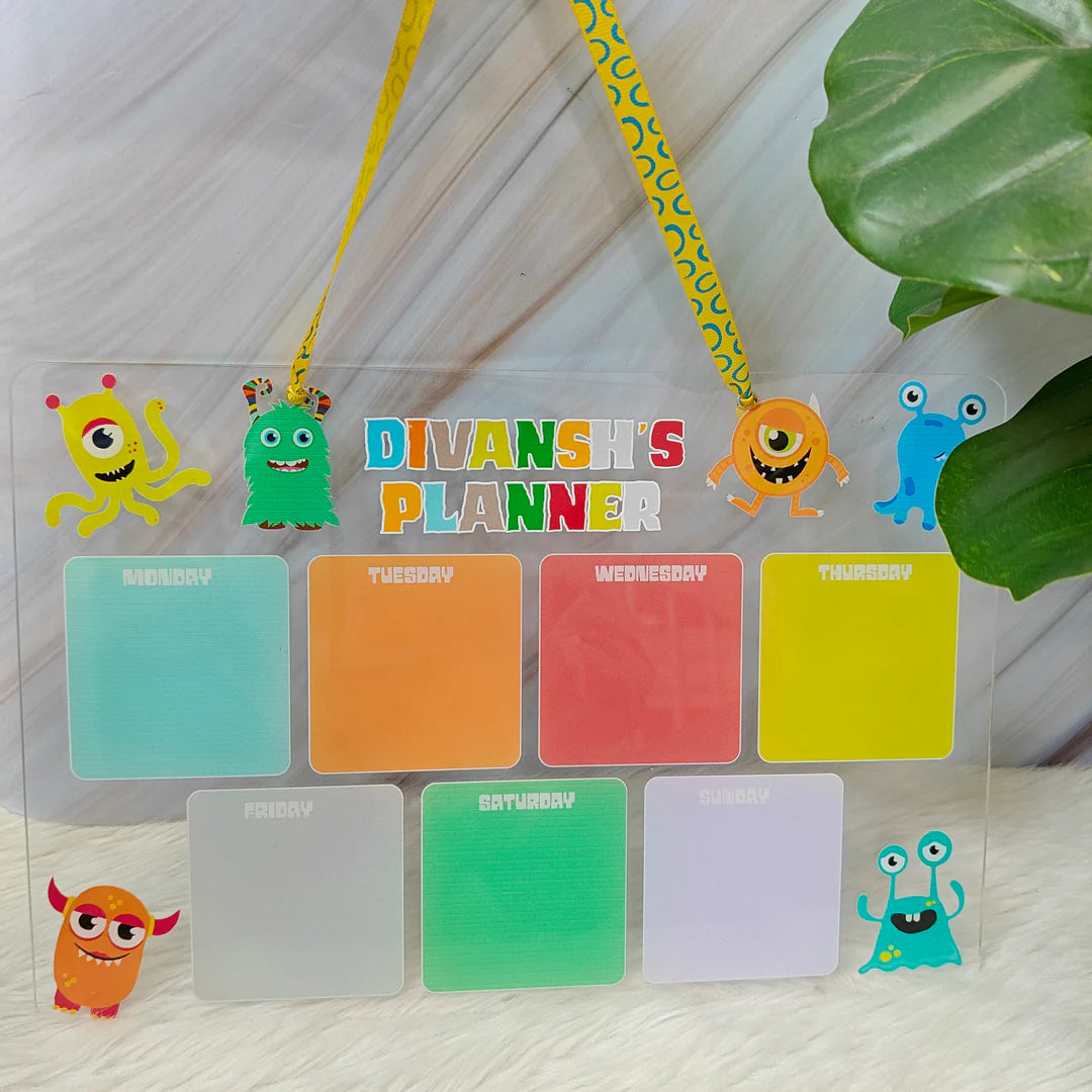 Personalised Acrylic Planner