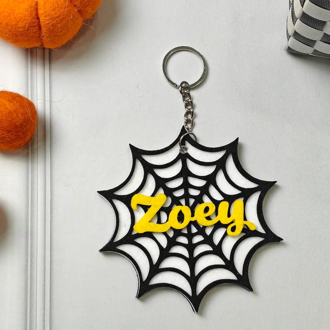 Personalized Halloween Keychain