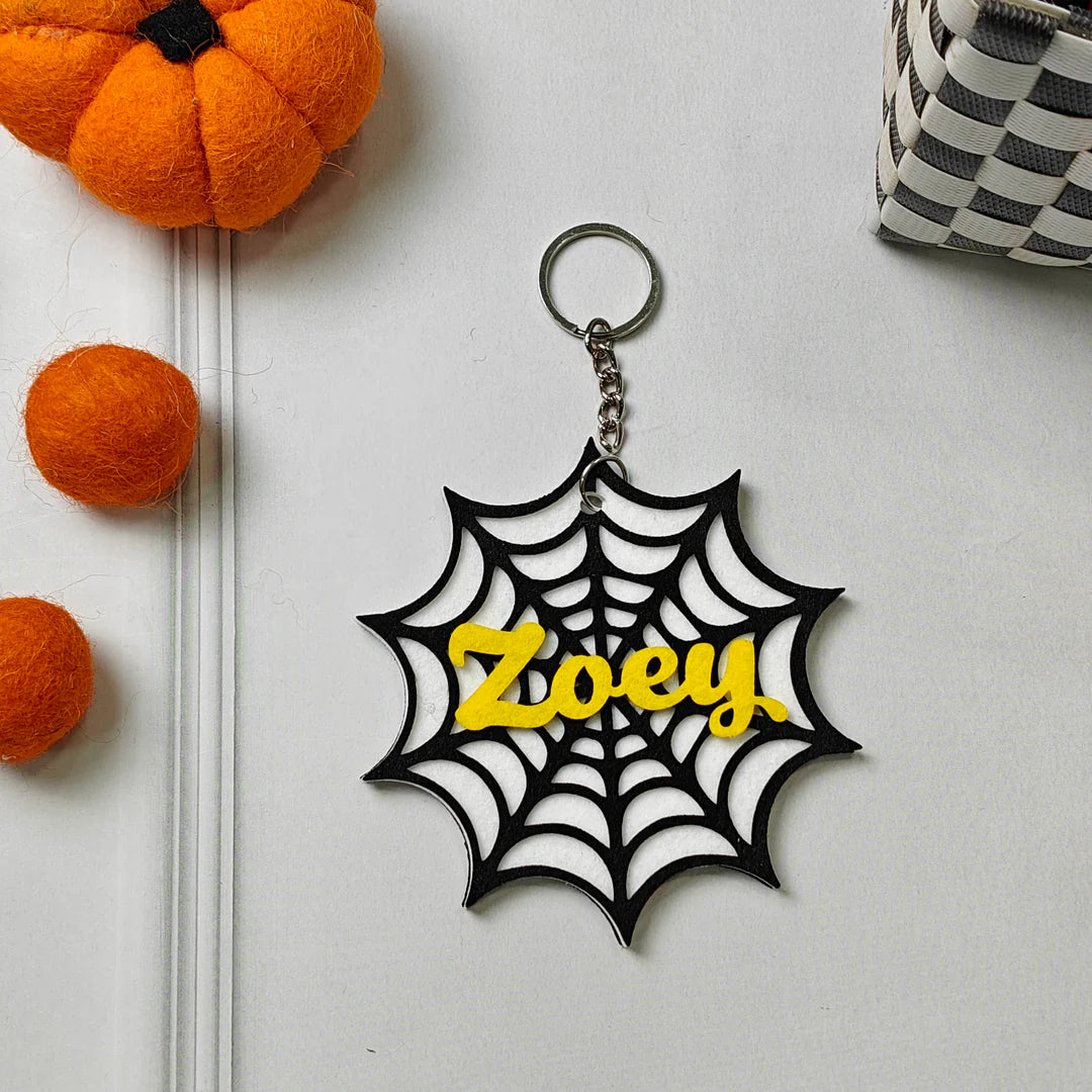 Personalized Halloween Keychain