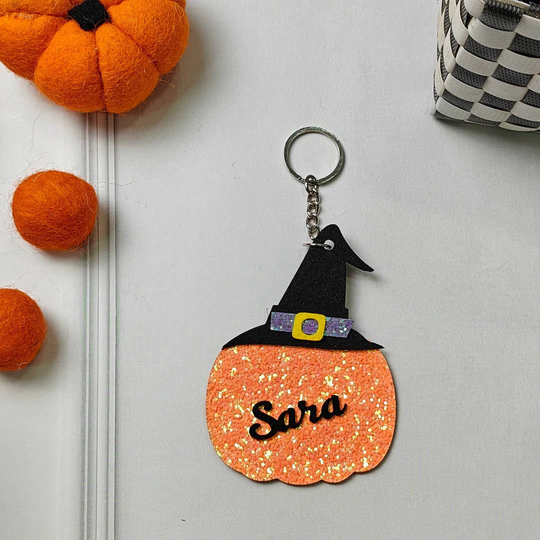 Personalized Halloween Keychain