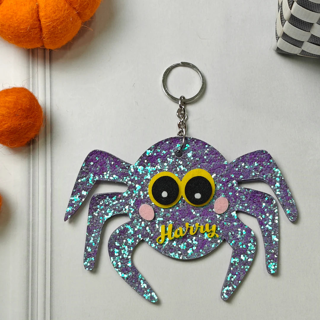 Personalized Halloween Keychain