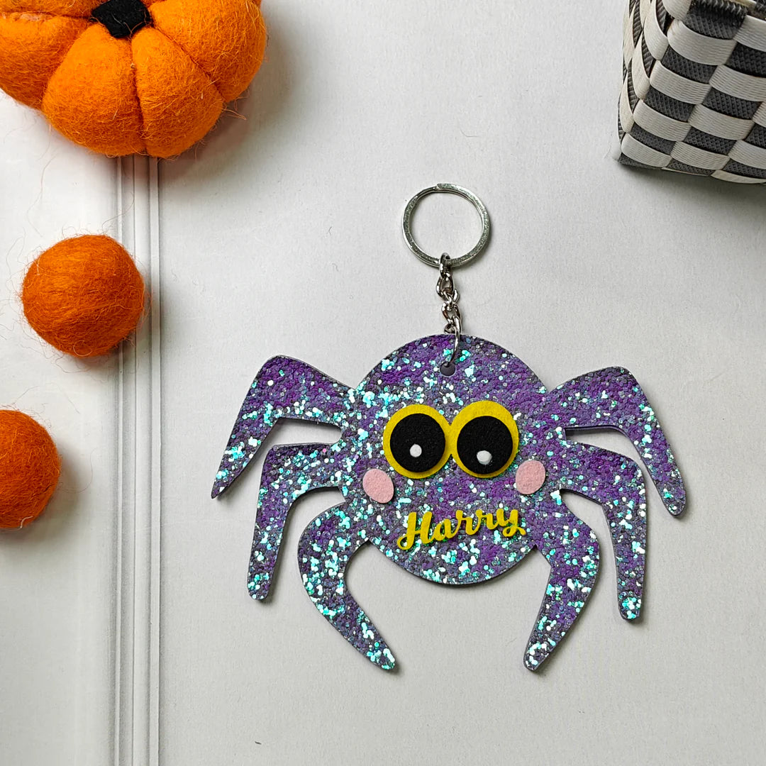 Personalized Halloween Keychain