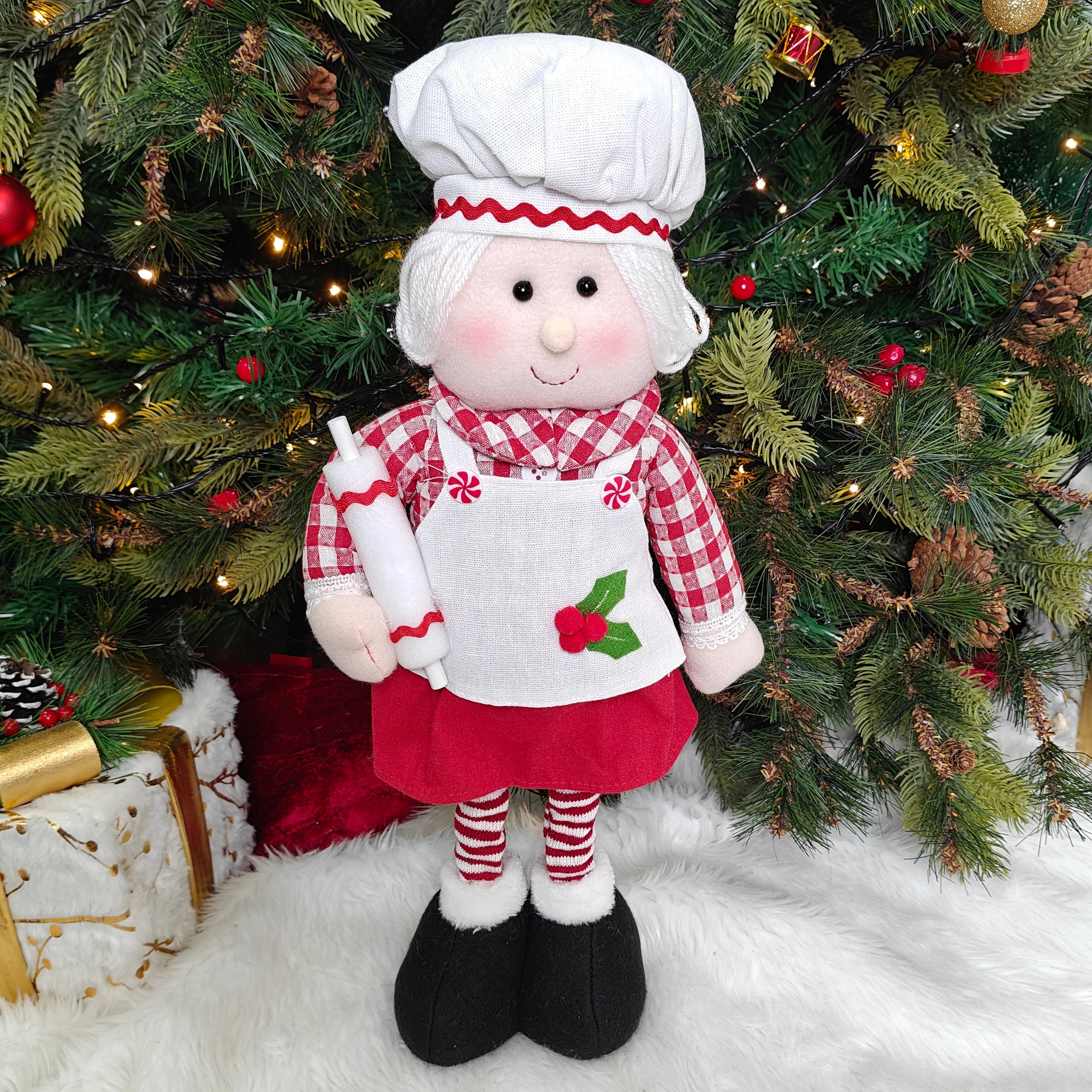 Mrs Claus The Baker – Extendable Legs