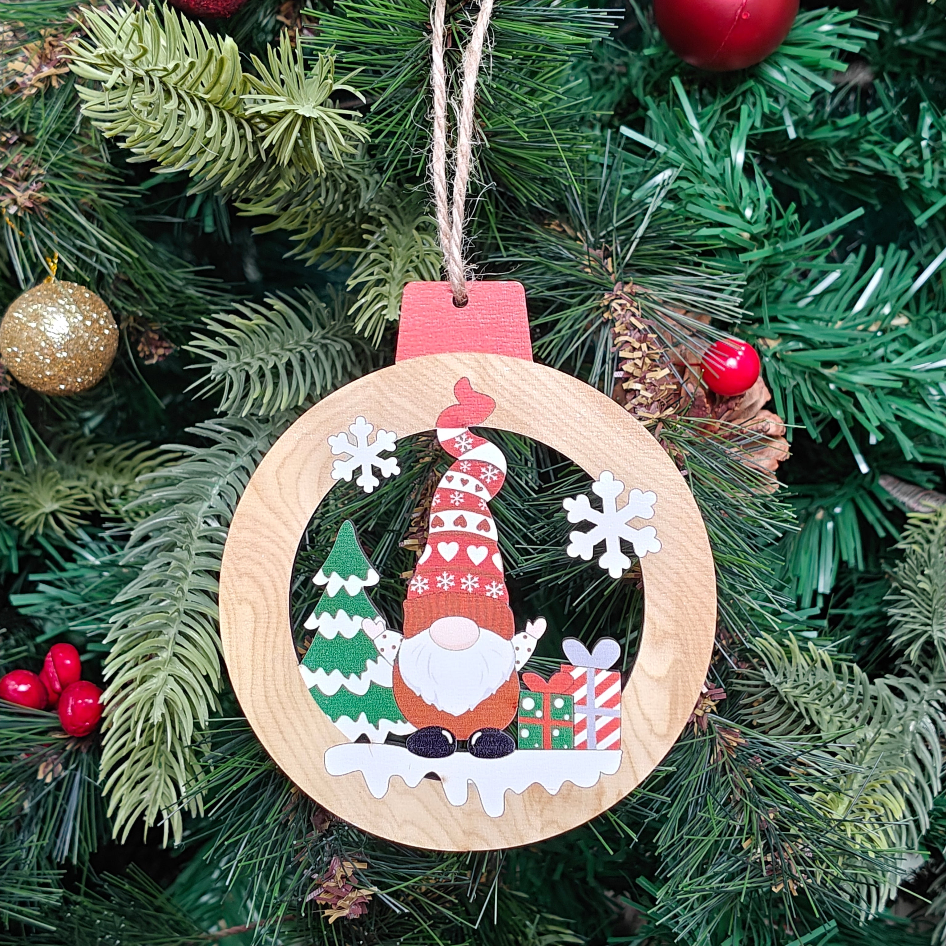 Gnome Noel Ornament