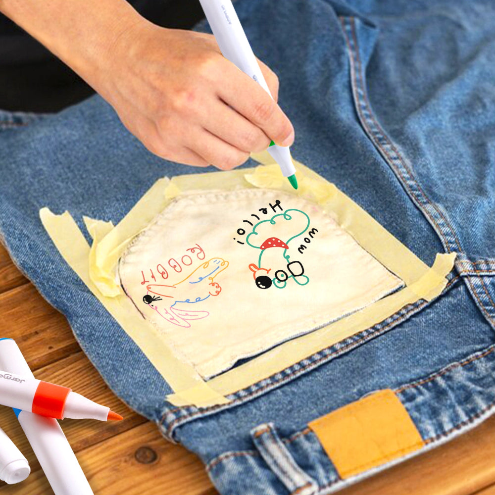 Jar Melo Acrylic Paint Markers With Bag- 36 Colors-Arts & Crafts-Jarmelo-Toycra