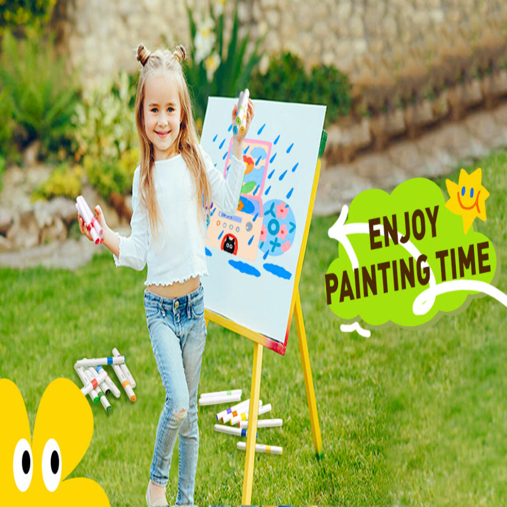 Jar Melo Acrylic Paint Markers With Bag- 36 Colors-Arts & Crafts-Jarmelo-Toycra