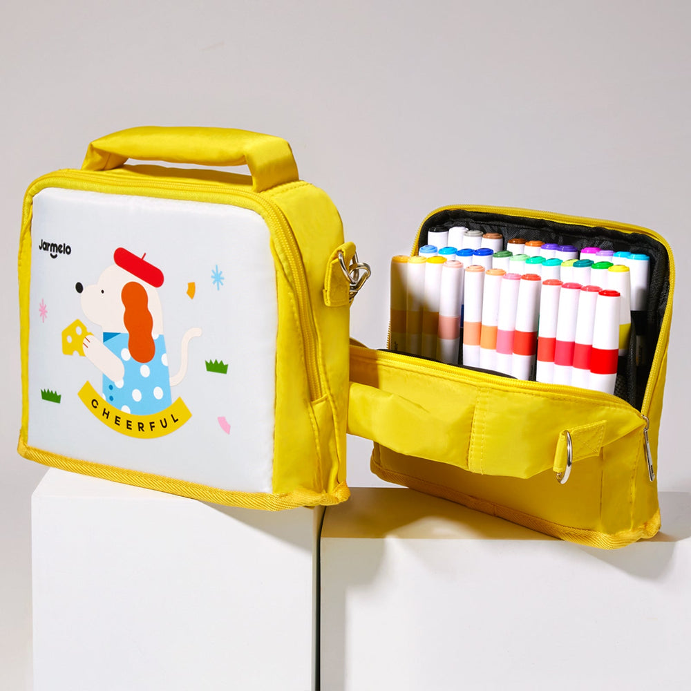 Jar Melo Acrylic Paint Markers With Bag- 36 Colors-Arts & Crafts-Jarmelo-Toycra