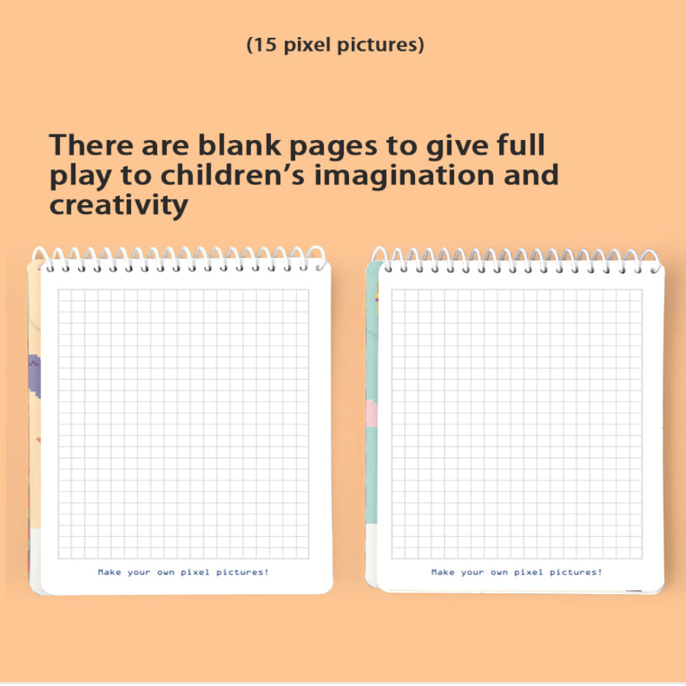 Jar Melo Pixel Pictures Colouring Books-Arts & Crafts-Jarmelo-Toycra