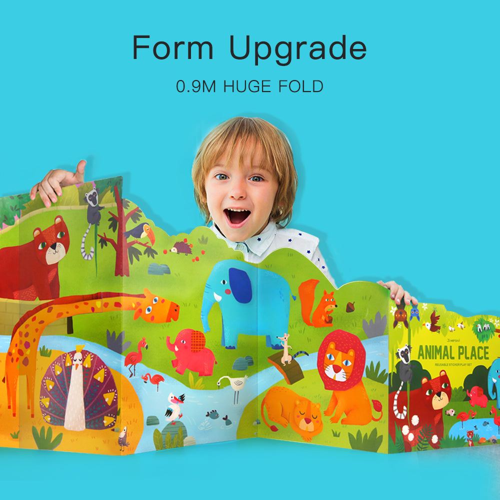 Jar Melo Reusable Sticker Play Set-Arts & Crafts-Jarmelo-Toycra