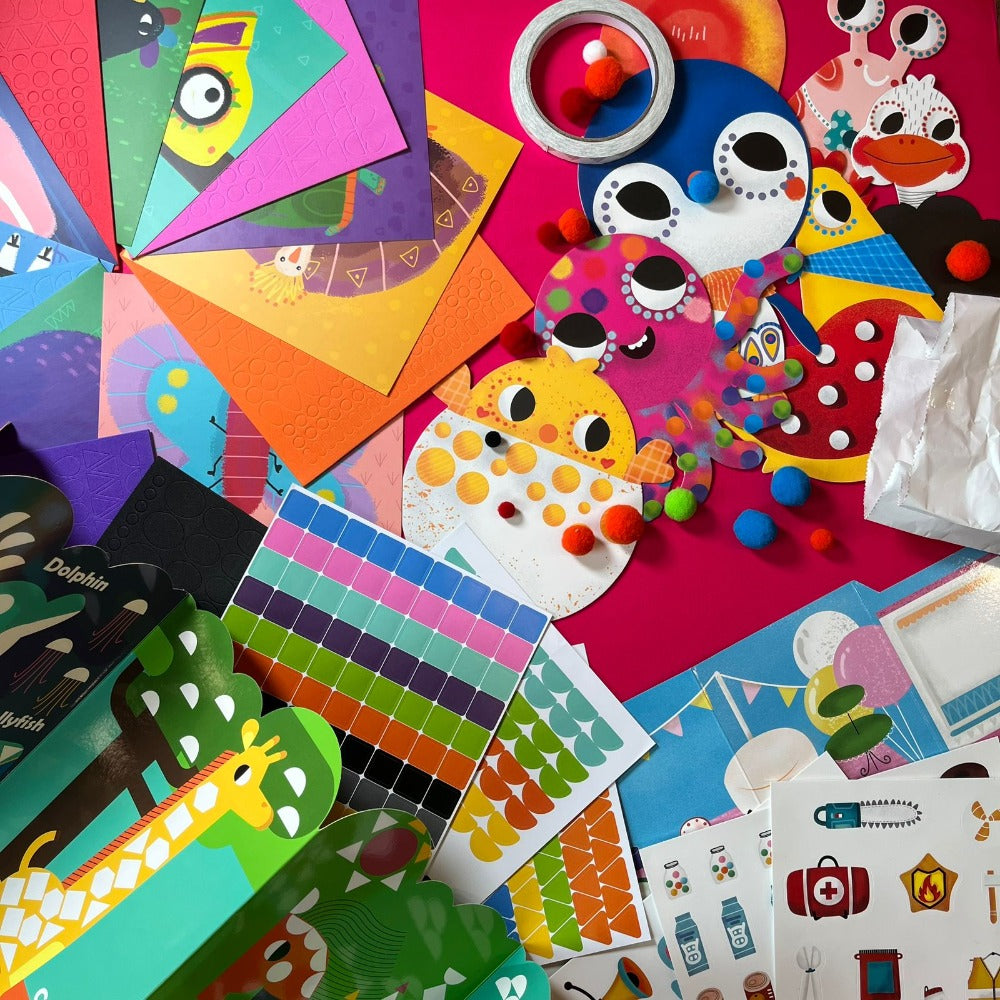 Jarmelo My First Sticker Art Kit-Arts & Crafts-Jarmelo-Toycra