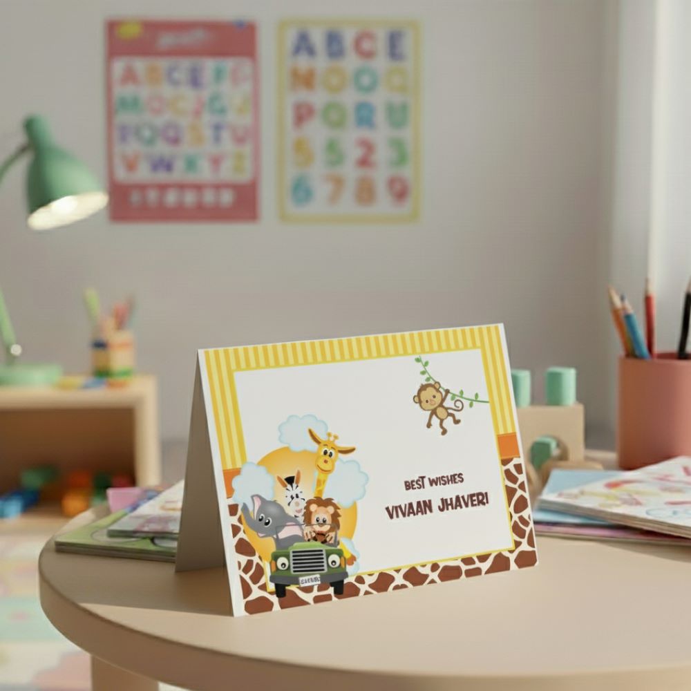 Personalised Gift Notecard
