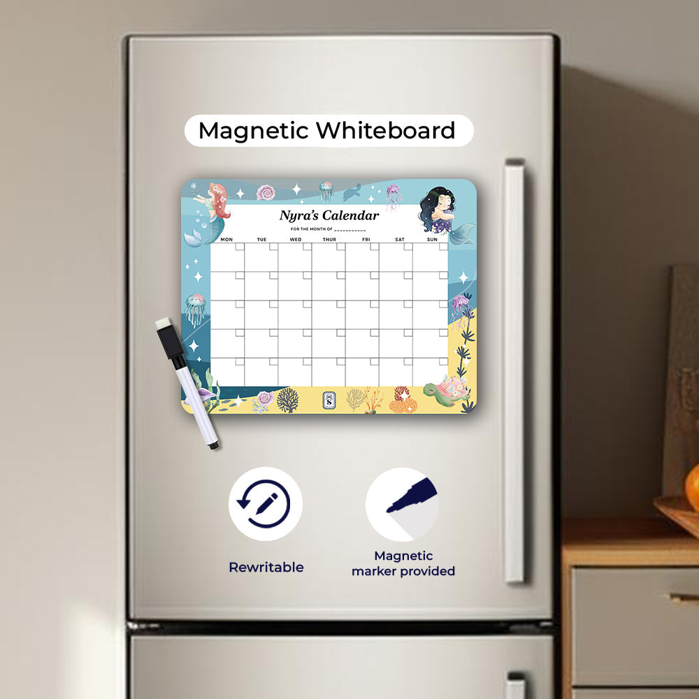 Personalised Kids Calendar - Wallboard