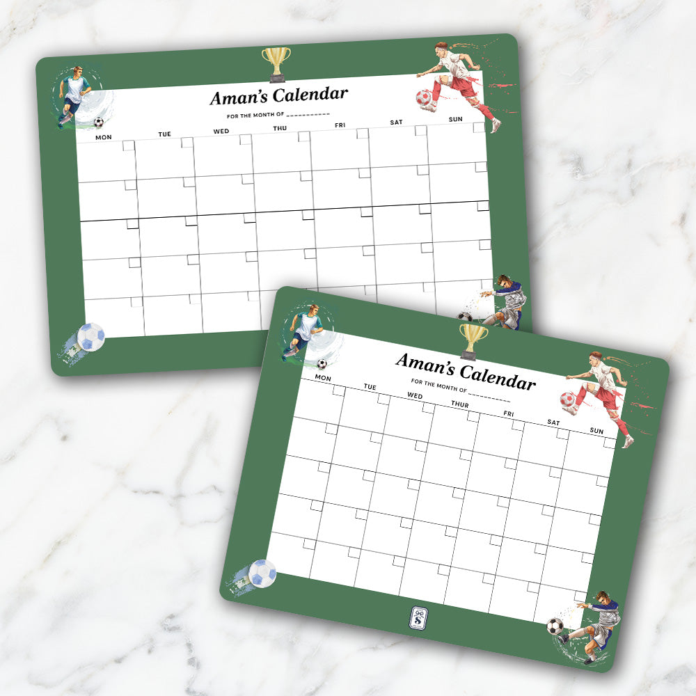 Personalised Kids Calendar - Wallboard