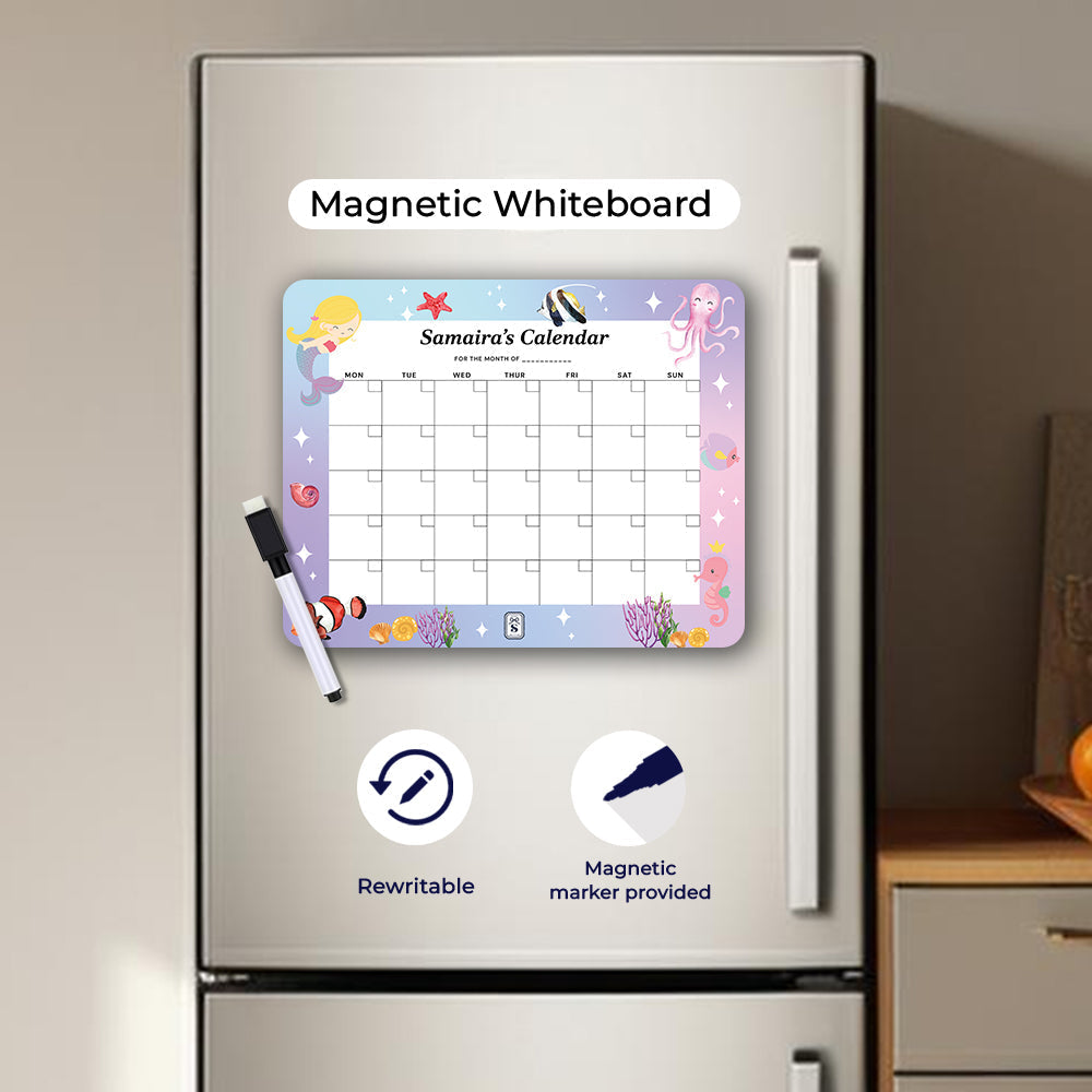 Personalised Kids Calendar - Wallboard