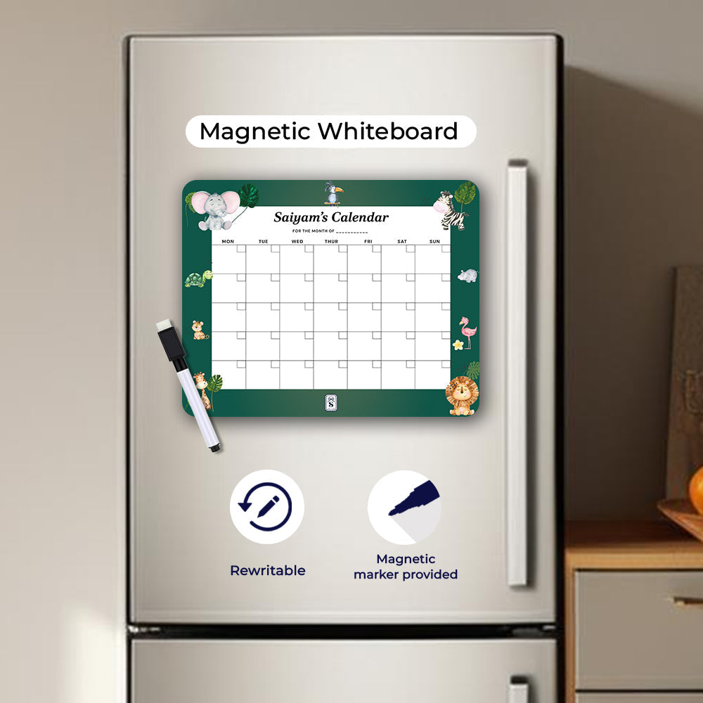 Personalised Kids Calendar - Wallboard