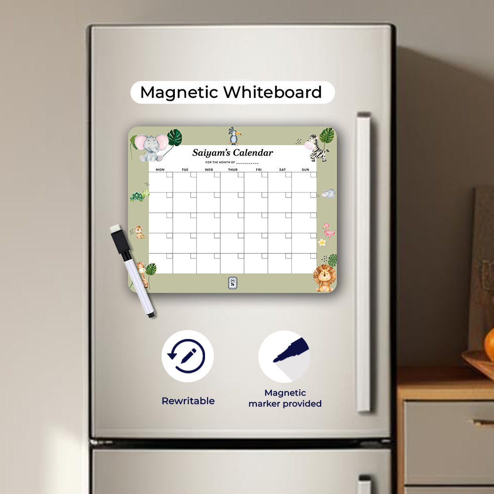 Personalised Kids Calendar - Wallboard