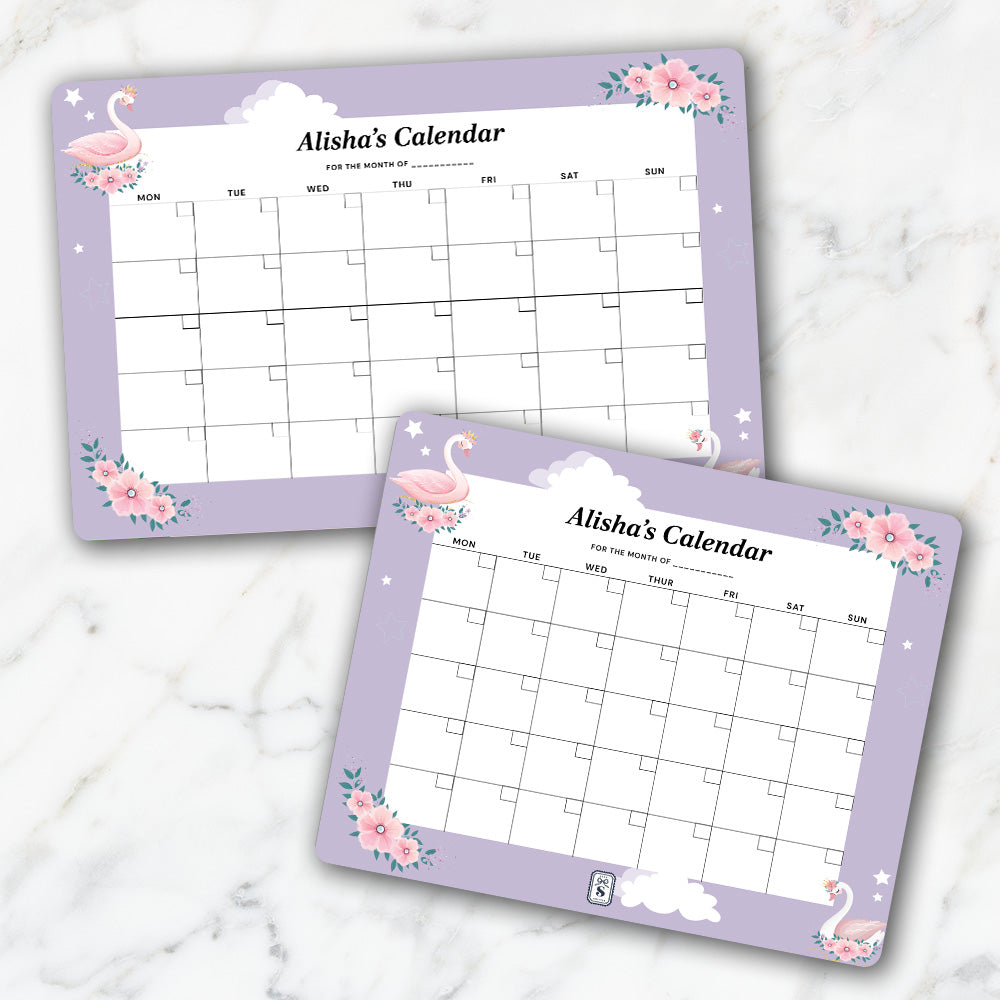 Personalised Kids Calendar - Wallboard