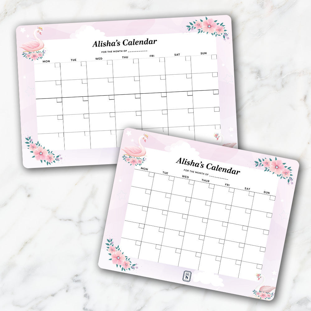 Personalised Kids Calendar - Wallboard