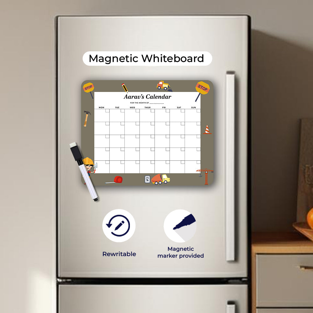 Personalised Kids Calendar - Wallboard