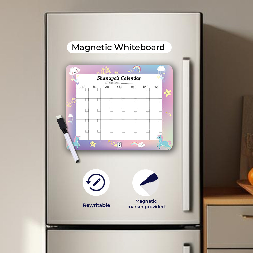 Personalised Kids Calendar - Wallboard