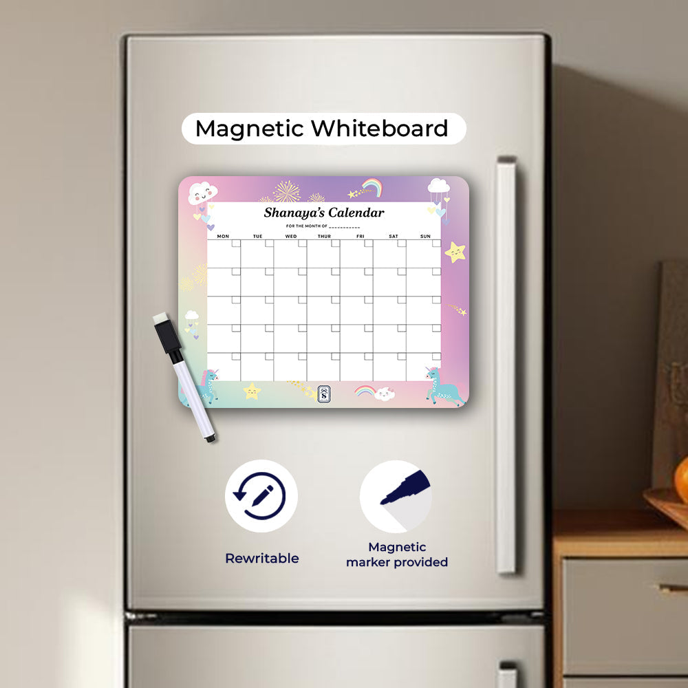 Personalised Kids Calendar - Wallboard