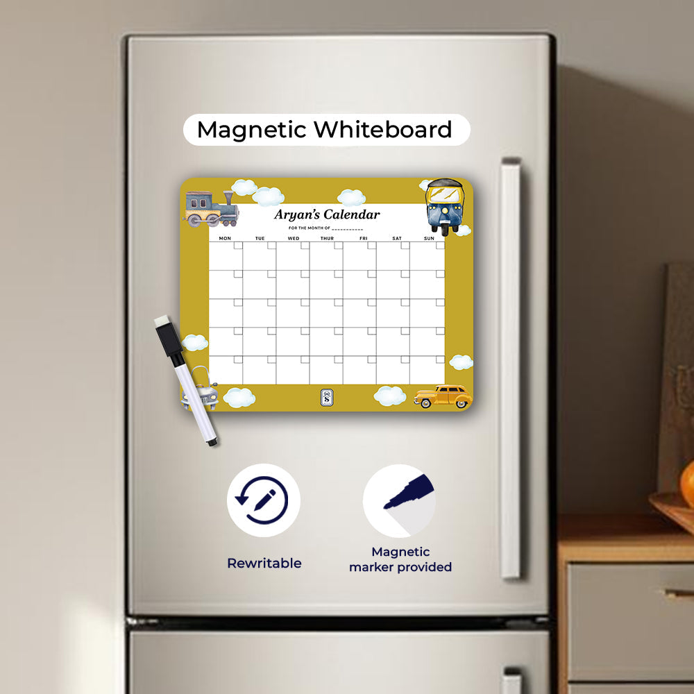 Personalised Kids Calendar - Wallboard