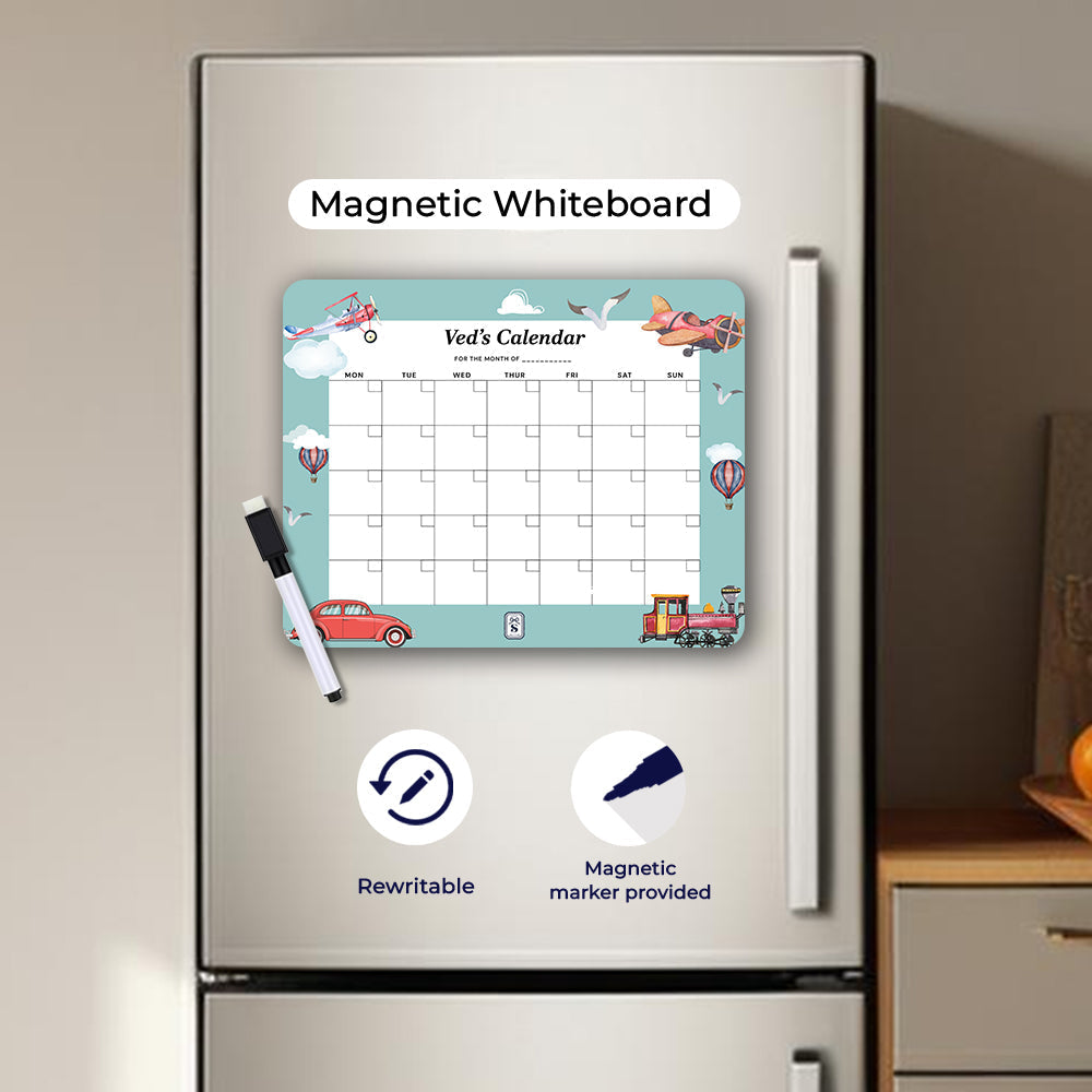 Personalised Kids Calendar - Wallboard