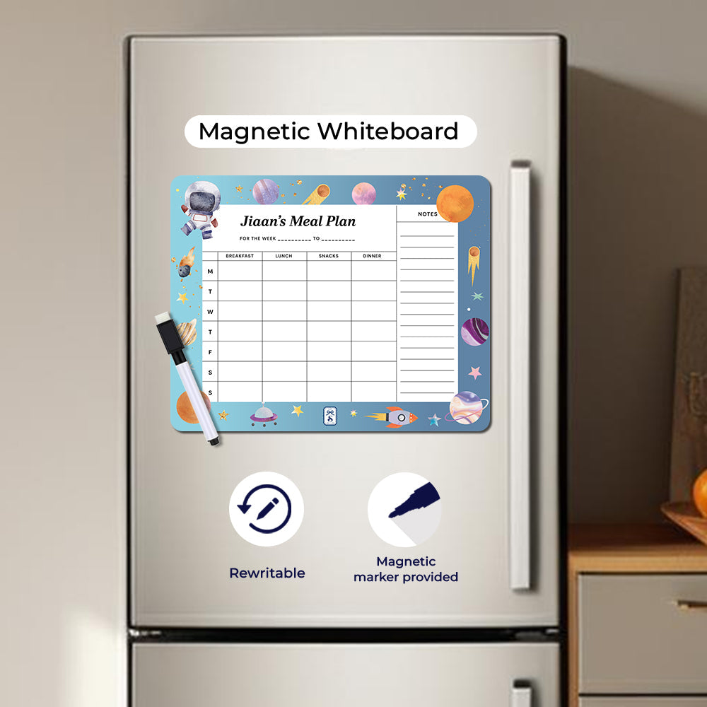Personalised Kids Meal Planner - Magnet