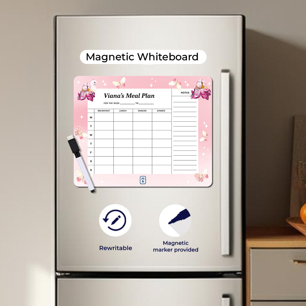 Personalised Kids Meal Planner - Magnet