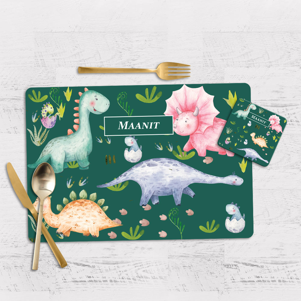 Personalised Tableware Set (kids) (4 Placemats & 4 Casters)