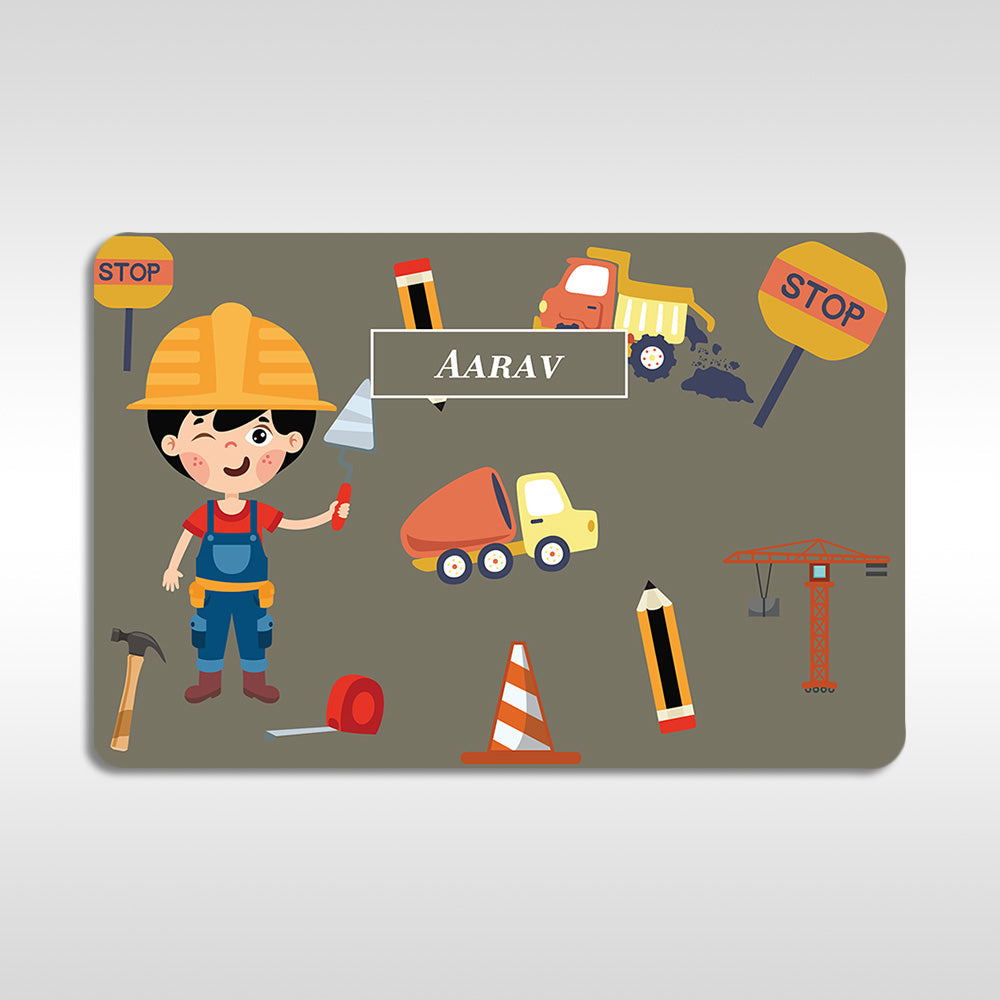 Personalised Tableware Set (kids) (4 Placemats & 4 Casters)
