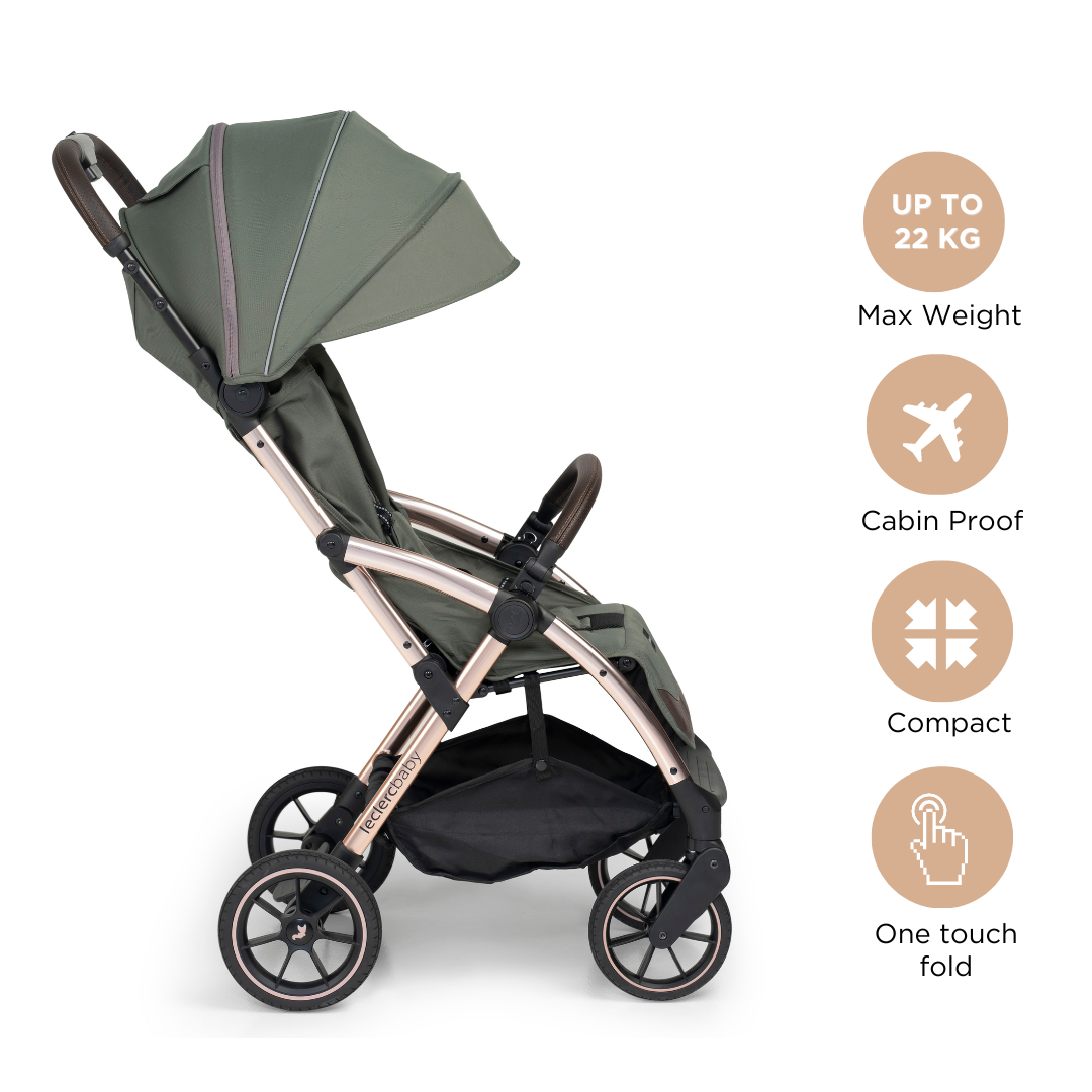 Leclerc Baby Influencer XL  Stroller Army Green