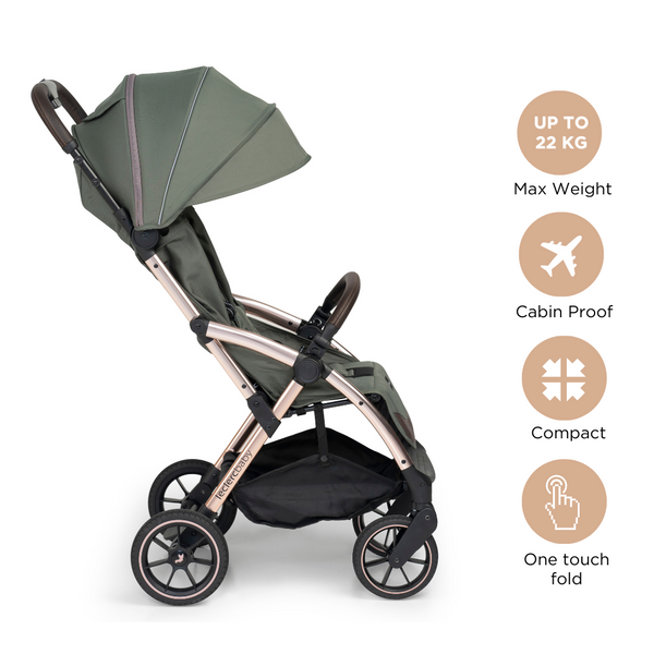 One touch folding stroller hotsell