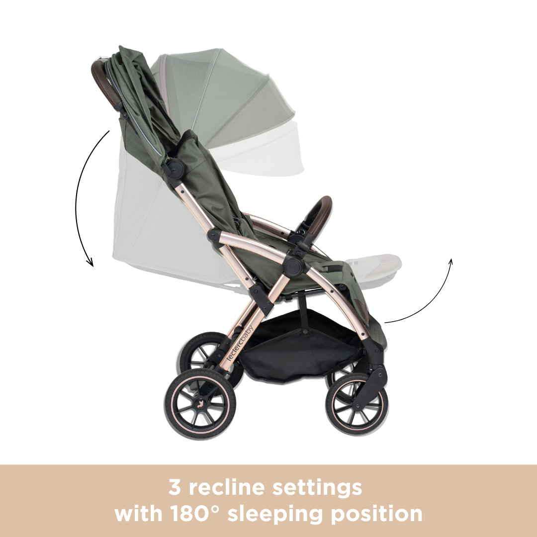 Leclerc Baby Influencer XL Stroller Army Green