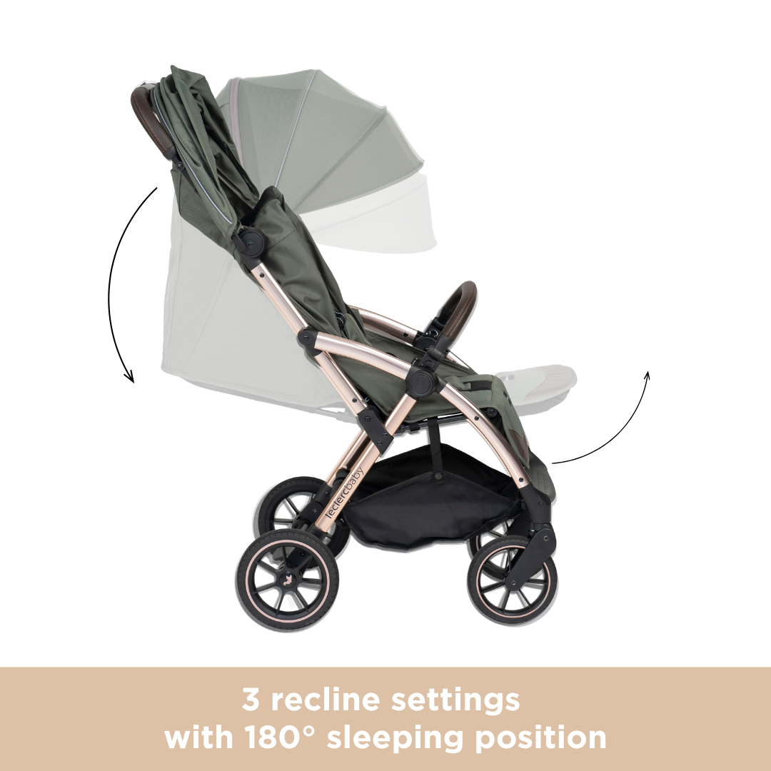 Leclerc Baby Influencer XL  Stroller Army Green