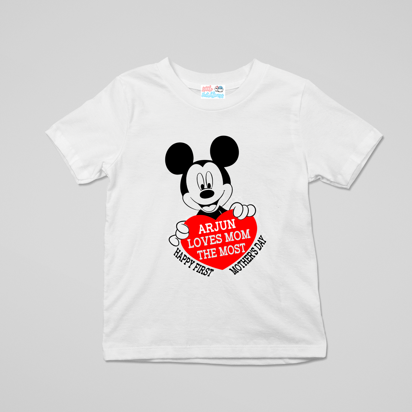 First Mother's Day - Mickey Heart