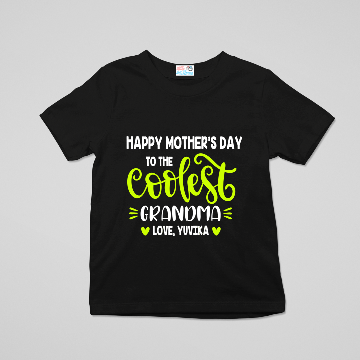 Coolest Grandma - Black -Onesie / Tshirt