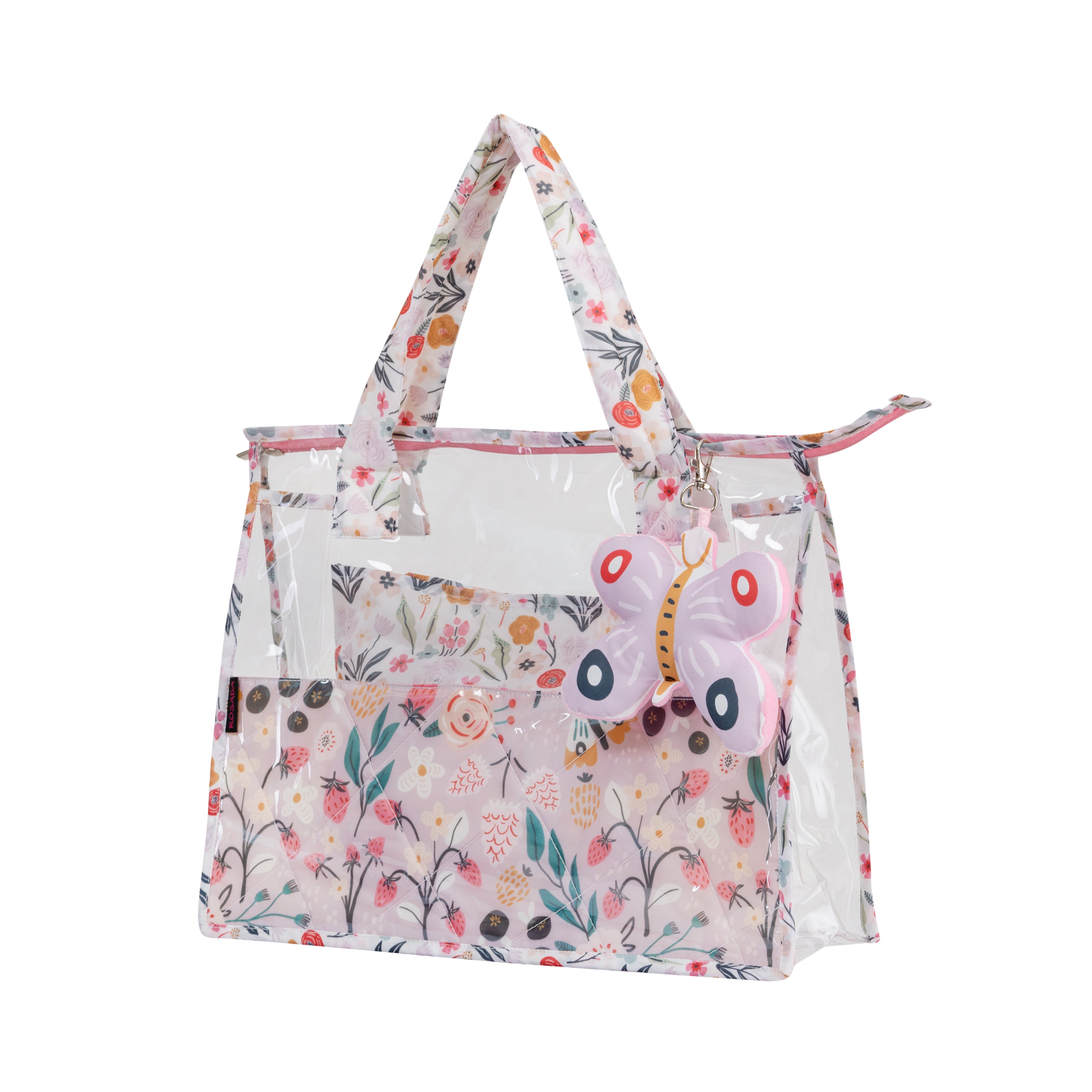 Lilac Garden Swimming Bag
