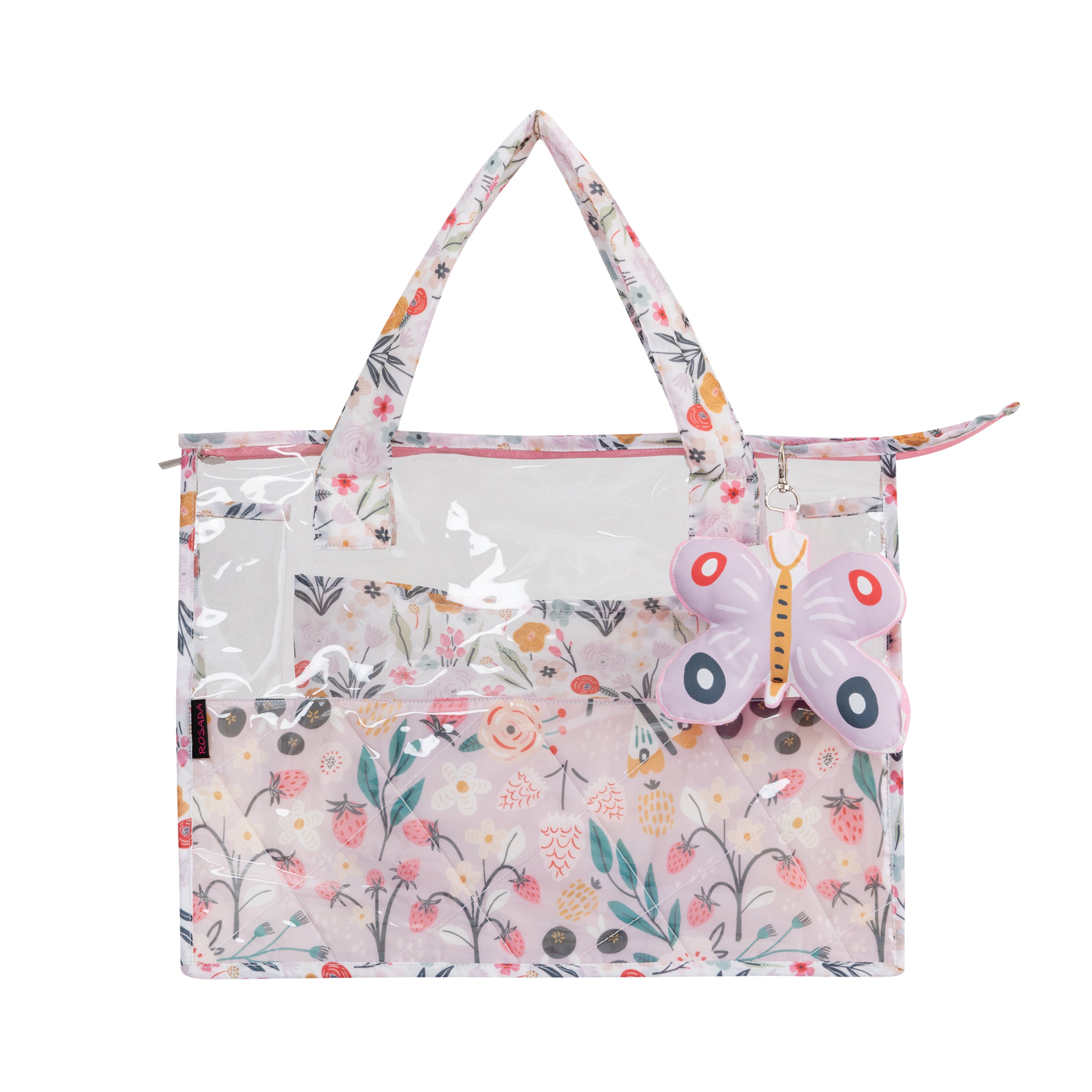 Lilac Garden Swimming Bag